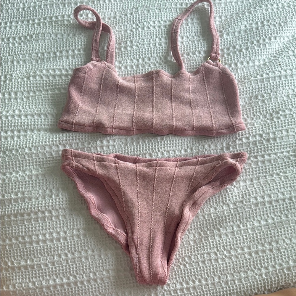 Hunza G Pink Bikini Set